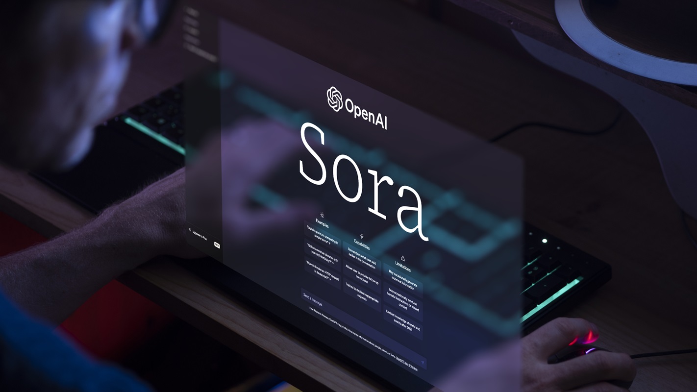 Artificial intelligence software - Sora - Computer