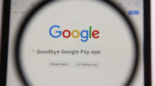 Mobile wallet - Image of Google Search Screen