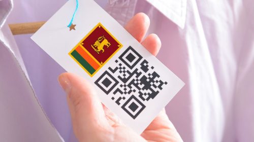 QR codes - Sri Lanka Flag - Apparel