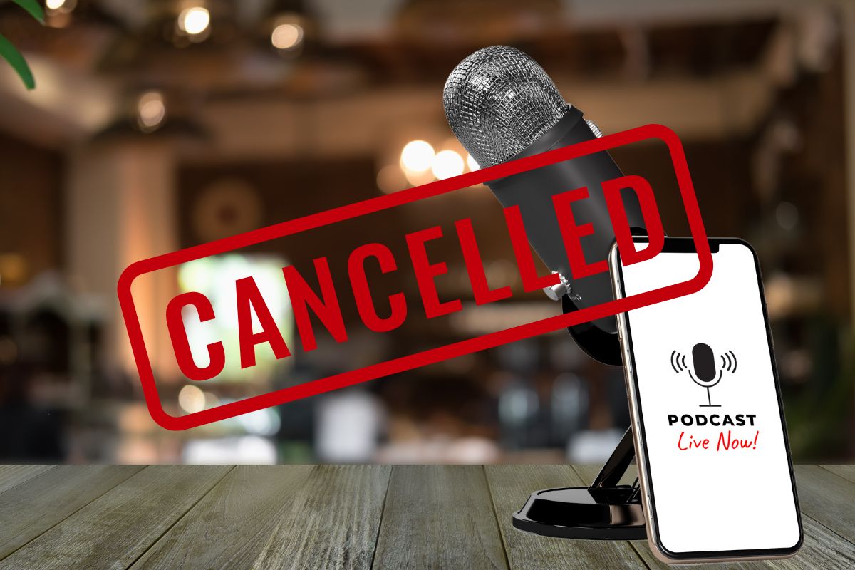 Podcasts app cancelled