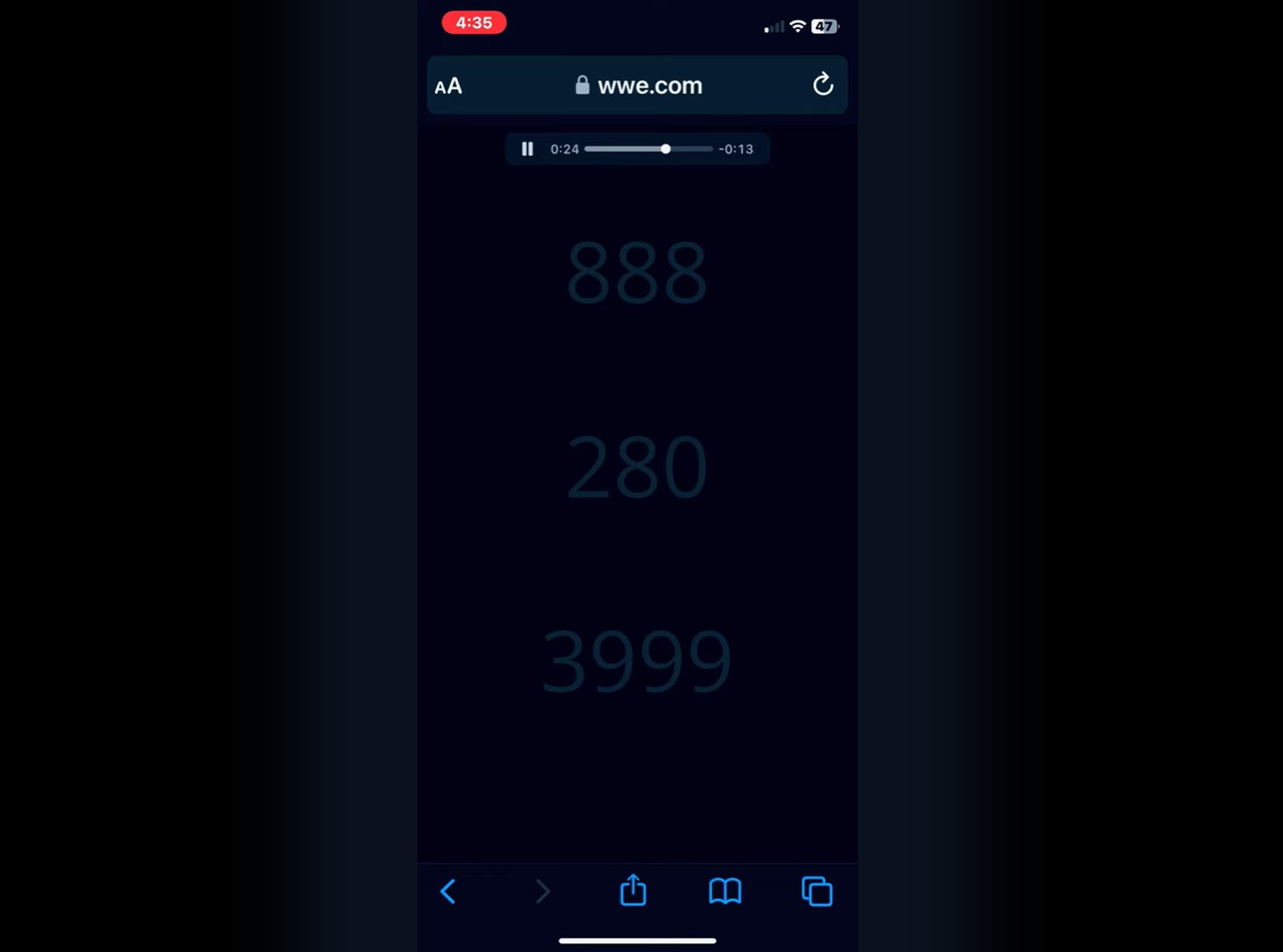 Another WWE QR code was recently revealed 2 QR Code - Backlash Uncle Howdy tease backlash2024 UncleHowdy wwe braywyatt - Image Source - Four Sides of the Ring Podcast YouTube