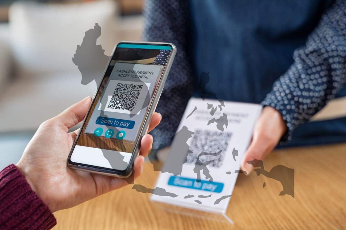 QR Codes - Payments - Southeast Asia Map