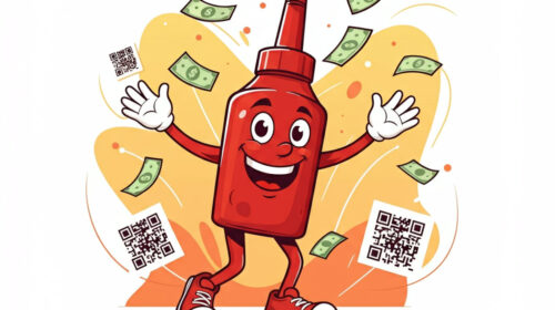 qr code marketing ketchup currency